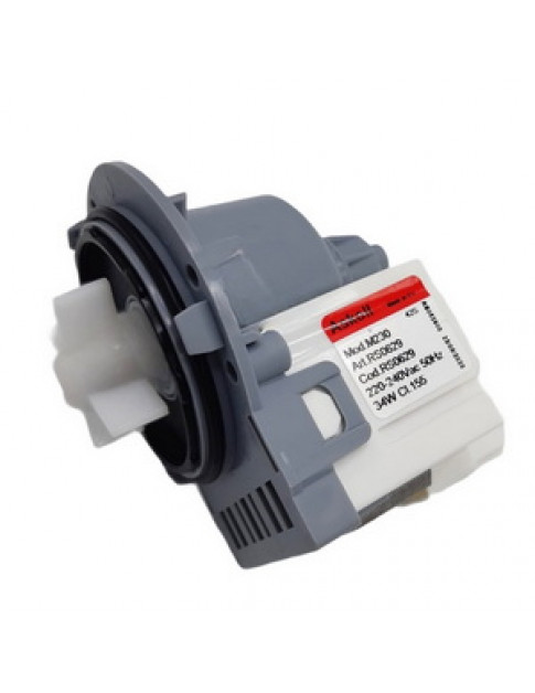 Помпа (насос) для пральної машини 1656018 Askoll (в зборі) 34 Вт M230 (контакти спарені ззаду, на 3 саморізи)