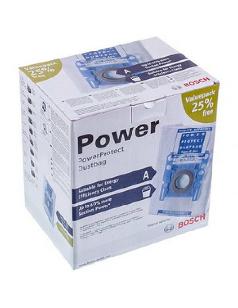 Набір мішків Type G ALL BBZ41FGALL (12шт) для пилососа Bosch 17000940