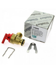 Запобіжний клапан 3 бар для газового котла Vaillant Atmo/Turbo TEC Plus/Pro/exclusiv 178985