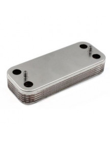 Теплообмінник пластинчастий ГВП (10 пластин) для газового котла 17B1901000