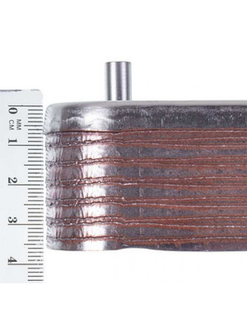 Теплообмінник пластинчастий ГВП (12 пластин) для газового котла 17B1901200