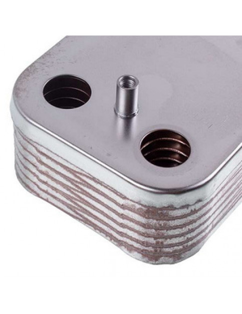 Теплообмінник пластинчастий ГВП (12 пластин) для газового котла 17B1901200