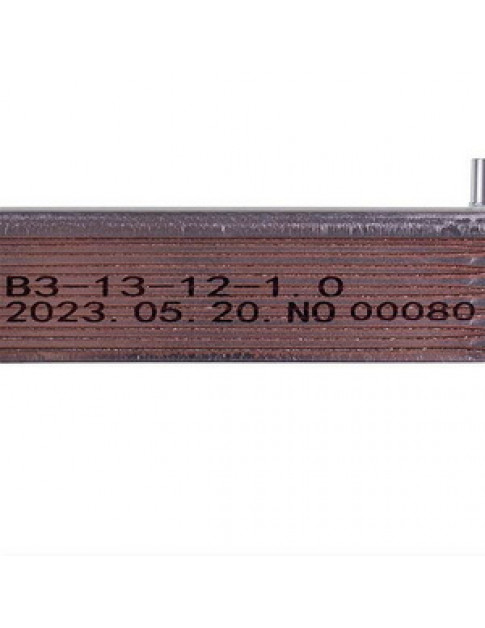 Теплообмінник пластинчастий ГВП (12 пластин) для газового котла 17B1901200