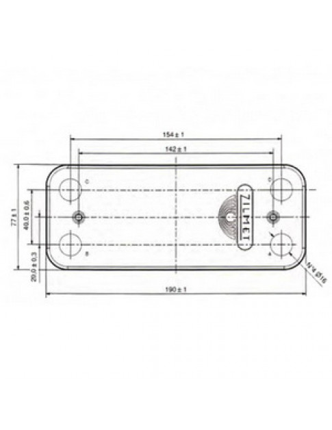 Теплообмінник пластинчастий ГВП Zilmet (12 пластин) для газового котла Ariston BS/Clas/Genus/Egis Plus 17B1901244 Теплообмінник пластинчастий ГВП Zilmet (12 пластин) для газового котла Ariston BS/Clas/Genus/Egis Plus 17B1901244
