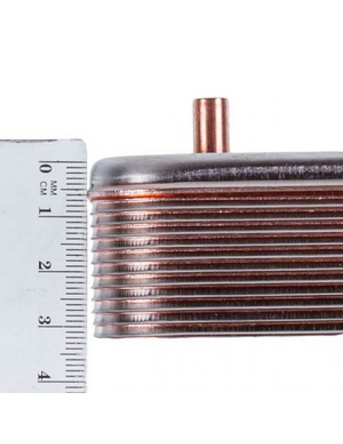 Теплообмінник пластинчастий ГВП Zilmet (12 пластин) для газового котла Ariston BS/Clas/Genus/Egis Plus 17B1901244 Теплообмінник пластинчастий ГВП Zilmet (12 пластин) для газового котла Ariston BS/Clas/Genus/Egis Plus 17B1901244