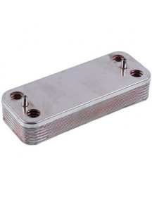 Теплообмінник пластинчастий ГВП (14 пластин) для газового котла 17B1901400