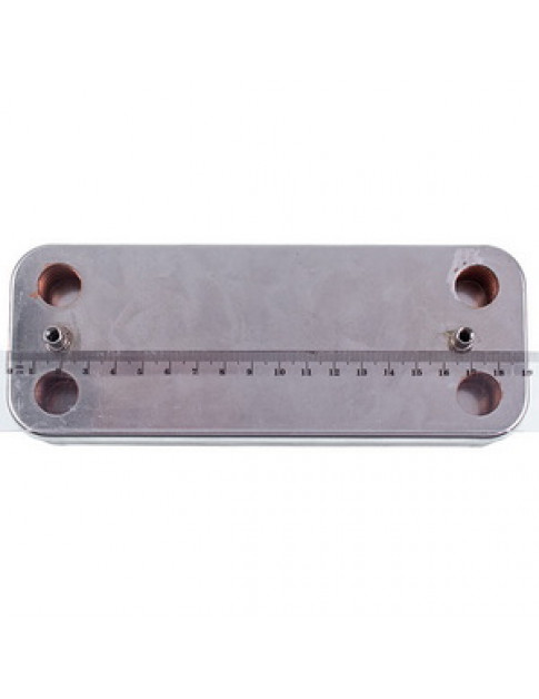 Теплообмінник пластинчастий ГВП (14 пластин) для газового котла 17B1901400