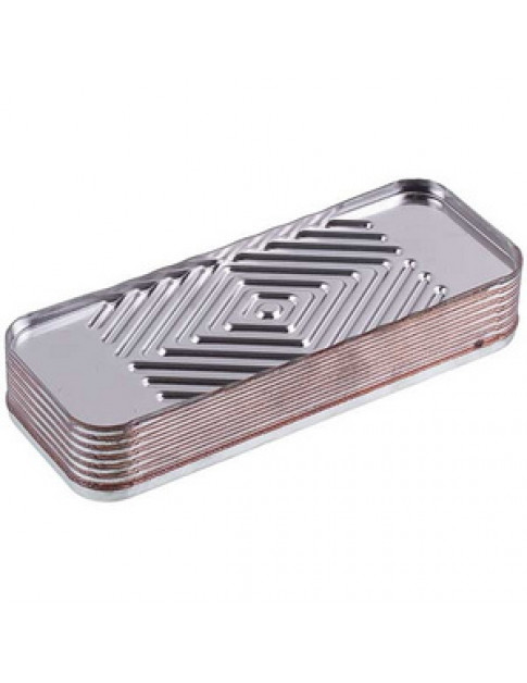 Теплообмінник пластинчастий ГВП (14 пластин) для газового котла 17B1901400