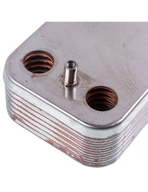 Теплообмінник пластинчастий ГВП (14 пластин) для газового котла 17B1901400