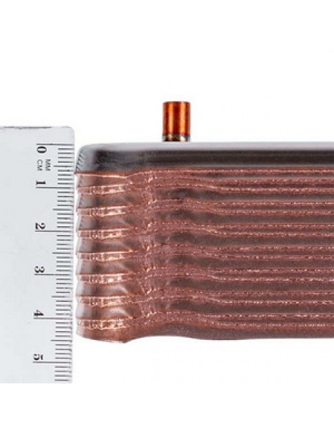 Теплообмінник пластинчастий ГВП (16 пластин) для газового котла Ariston, Сhaffoteaux 17B1901644