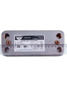 Теплообмінник пластинчастий ГВП Zilmet (16 пластин) для газового котла Ariston 17B1901644 Теплообмінник пластинчастий ГВП Zilmet (16 пластин) для газового котла Ariston 17B1901644