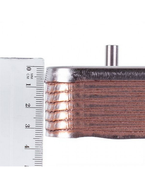 Теплообмінник пластинчастий ГВП (12 пластин) для газового котла Baxi/Westen 17B2071200