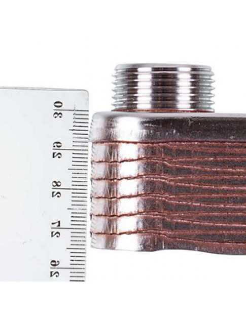 Теплообмінник пластинчастий ГВП (12 пластин) для газового котла Termet Mini Max Plus GCO-DP-13-10 17B2071202