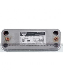 Теплообмінник пластинчастий ГВП Zilmet (14 пластин) для газового котла Ariston Microgenus Plus 17B2071406 Теплообмінник пластинчастий ГВП Zilmet (14 пластин) для газового котла Ariston Microgenus Plus 17B2071406