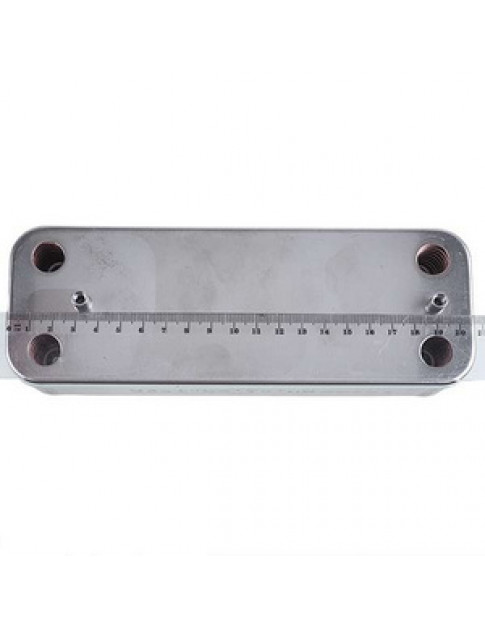 Теплообмінник пластинчастий ГВП (16 пластин) для газового котла Baxi ECO-3, Eco 4S, Luna, Westen Energy 17B2071600