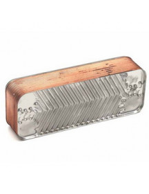 Теплообмінник пластинчастий ГВП (18 пластин) для газового котла 17B2071806 Теплообмінник пластинчастий ГВП (18 пластин) для газового котла 17B2071806