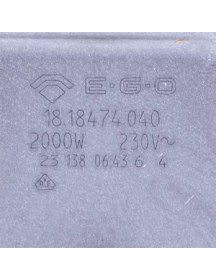 Конфорка для електроплити 18.18474.040 EGO 2000W D=180mm (євроколодка)