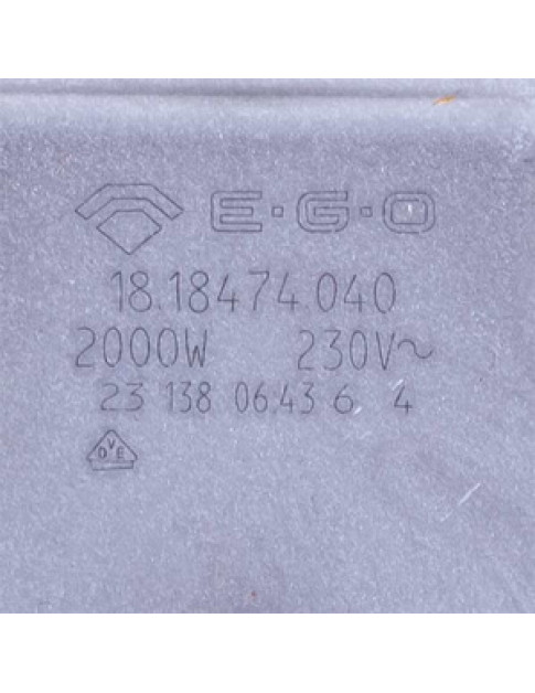 Конфорка для електроплити 18.18474.040 EGO 2000W D=180mm (євроколодка)