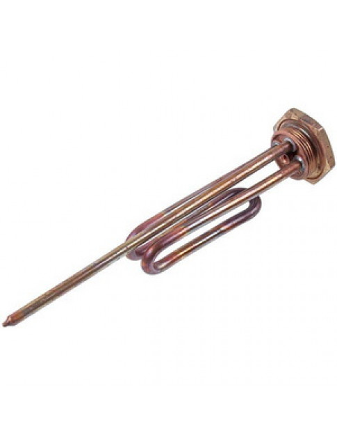 Тен для бойлера 182315 Thermowatt 1500W (мідний), L=265mm гайка 54mm (під анод M5)
