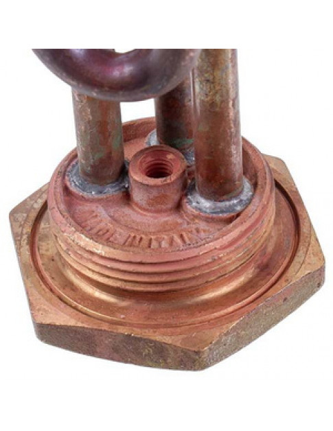 Тен для бойлера 182315 Thermowatt 1500W (мідний), L=265mm гайка 54mm (під анод M5)