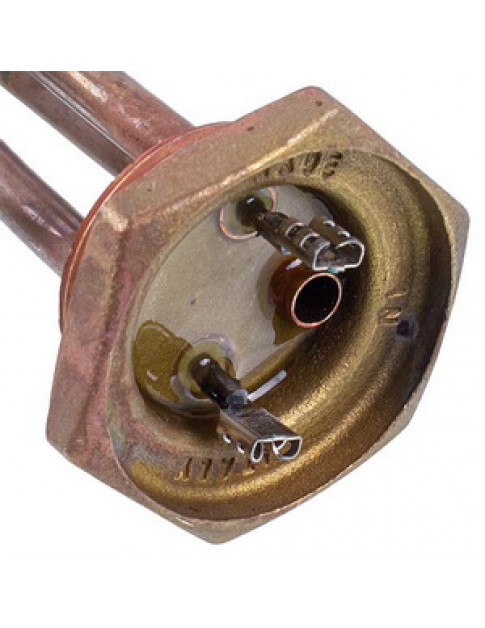 Тен для бойлера 182315 Thermowatt 1500W (мідний), L=265mm гайка 54mm (під анод M5)