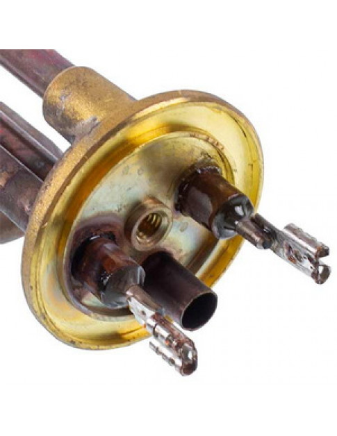 Тен фланцевий 1500W (мідний) для бойлера 184280 Reco (під анод M6) Тен фланцевий 1500W (мідний) для бойлера 184280 Reco (під анод M6)