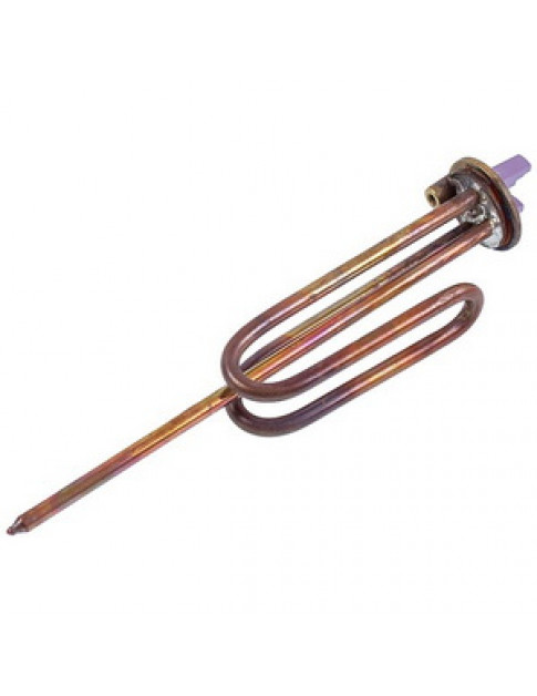 Тен для бойлера 184281 RECO 2000W (мідний, на коротких ніжках), фланець 48mm (під анод M6)