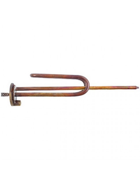 Тен для бойлера 184281 RECO 2000W (мідний, на коротких ніжках), фланець 48mm (під анод M6)