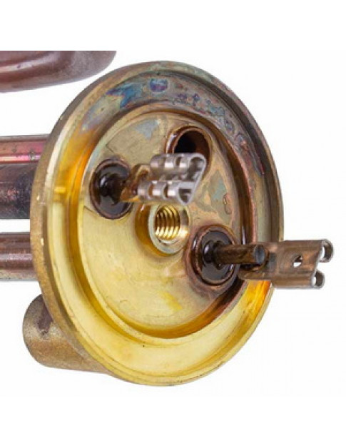 Тен для бойлера 184281 RECO 2000W (мідний, на коротких ніжках), фланець 48mm (під анод M6)