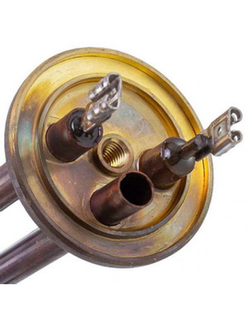 Тен для бойлера 184281 RECO 2000W (мідний, на подовжених ніжках), фланець 48mm (під анод M5)