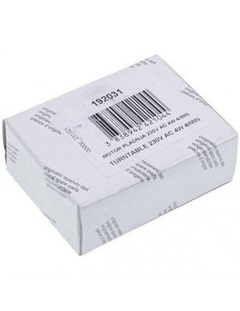 Двигун піддона для НВЧ-печі Gorenje 192031 TYJ50-8A7 4W 230V 4/min H(шток)=11mm