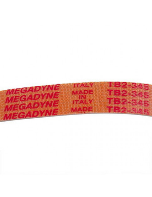 Ремінь для слайсера Megadyne 19310201 TB2-345 помаранчевий Ремінь для слайсера Megadyne 19310201 TB2-345 помаранчевий