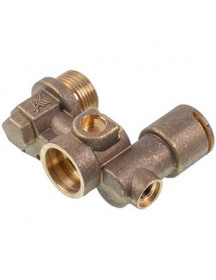 Корпус датчика протоку ГВП для газового котла Vaillant atmo/turbo MAX pro/plus VUW 194819