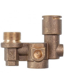 Корпус датчика протоку ГВП для газового котла Vaillant atmo/turbo MAX pro/plus VUW 194819