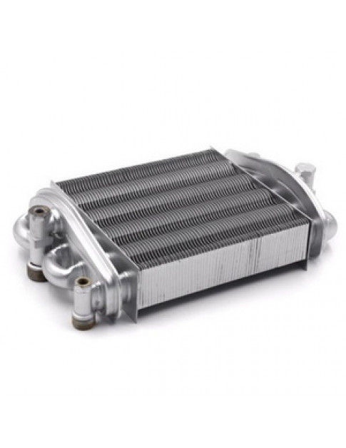 Теплообмінник бітермічний для газового котла Teplowest Optima АГД-18 2.55.35.064.02