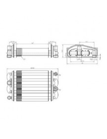 Теплообмінник бітермічний для газового котла Teplowest Optima АГД-18 2.55.35.064.02