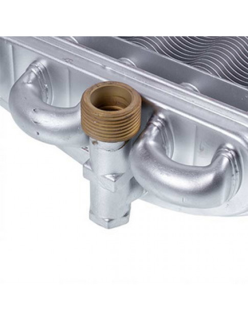 Теплообмінник бітермічний (72 ламелі) для газового котла Teplowest Optima АГД - 24 2.55.35.076.04 Теплообмінник бітермічний (72 ламелі) для газового котла Teplowest Optima АГД - 24 2.55.35.076.04