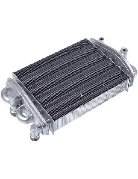 Теплообмінник бітермічний (72 ламелі) для газового котла Teplowest Optima АГД - 24 2.55.35.076.04 Теплообмінник бітермічний (72 ламелі) для газового котла Teplowest Optima АГД - 24 2.55.35.076.04