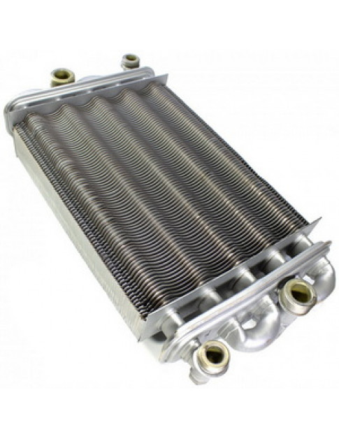 Теплообмінник бітермічний для газового котла Teplowest Optima АГД-24 2.55.35.076.04