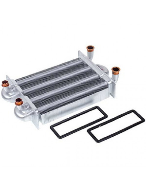 Теплообмінник бітермічний (70 ламелей) для газового котла Beretta Ciao 20005544 Теплообмінник бітермічний (70 ламелей) для газового котла Beretta Ciao 20005544