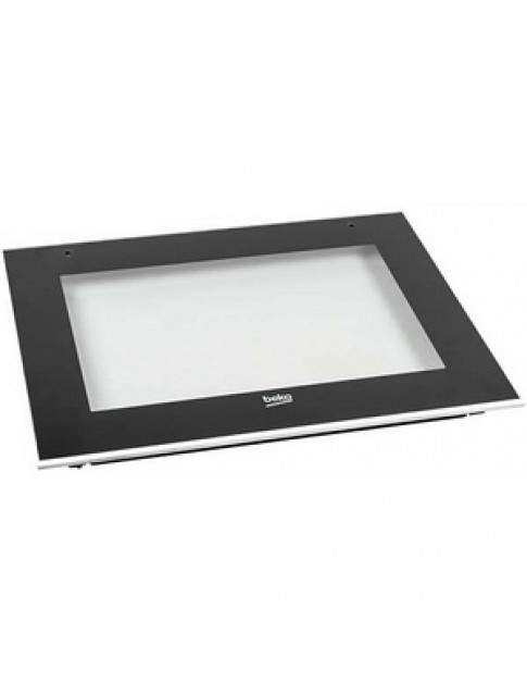 Скло дверей зовнішнє 210442175 для духовки 595x460mm Beko Скло дверей зовнішнє 210442175 для духовки 595x460mm Beko