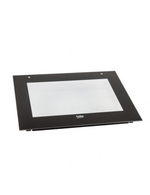 Скло дверей зовнішнє 210444372 590x460mm для духовки Beko