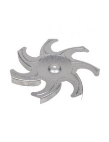 Крыльчатка вентилятора для духовки Beko 217440103 (металл.) Д=180мм d отв.=6мм