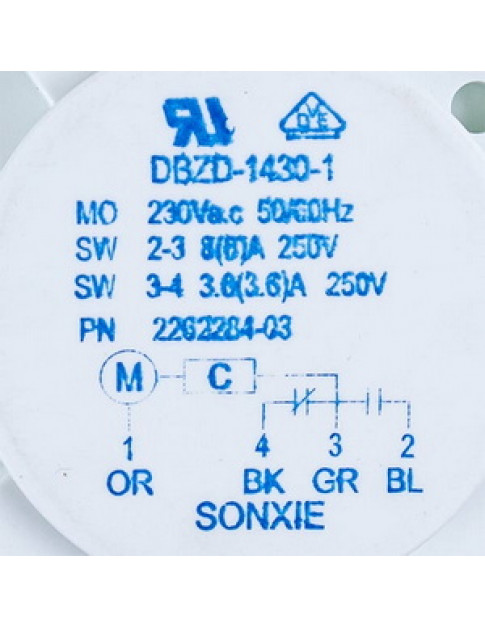Таймер відтайки для холодильника Electrolux DBZD-1430-1 (SONXIE) 2262284033