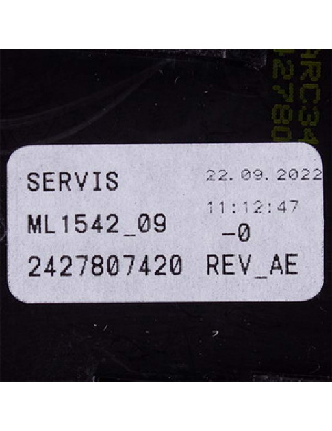 Модуль керування з індикатором для пральної машини Beko 2427807380