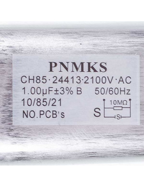 Високовольтний конденсатор для мікрохвильової печі Samsung 1.00uF CH85-21100 2100V 2501-001015 Високовольтний конденсатор для мікрохвильової печі Samsung 1.00uF CH85-21100 2100V 2501-001015