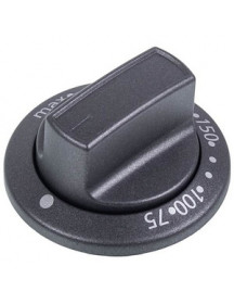 Ручка регулювання температури духовки для плити Beko 250315647 чорний