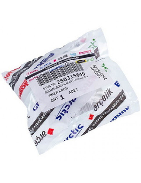 Ручка таймера для плити Beko 250315649 чорний