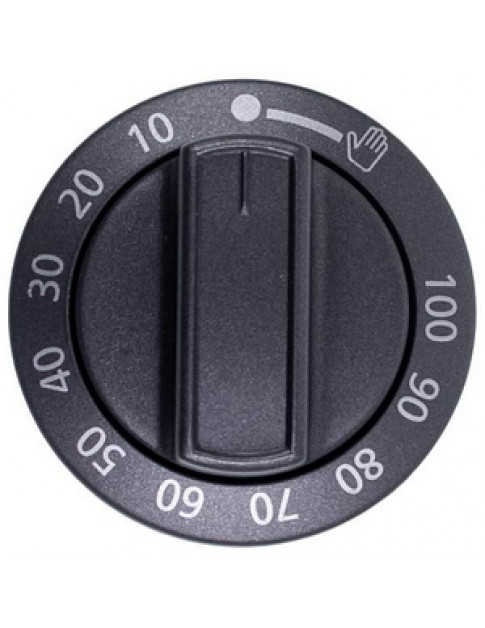 Ручка таймера для плити Beko 250315649 чорний