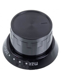 Ручка регулювання температури для духової шафи Beko 250316081 чорний